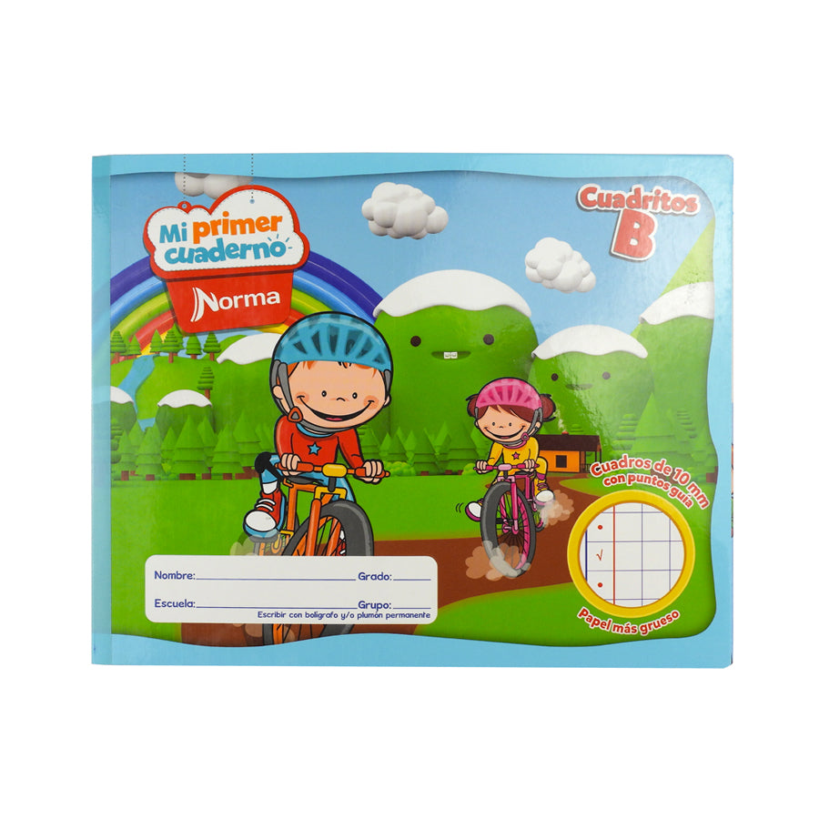 CUADERNO FORMA ITALIANO NORMA MI PRIMER CUADERNO COSIDO 72 HOJAS