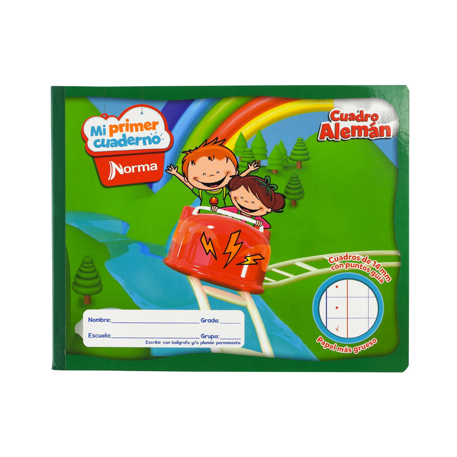 CUADERNO FORMA ITALIANO NORMA MI PRIMER CUADERNO COSIDO 72 HOJAS