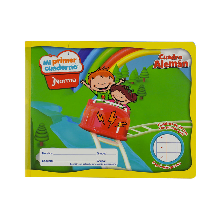 CUADERNO FORMA ITALIANO NORMA MI PRIMER CUADERNO COSIDO 72 HOJAS