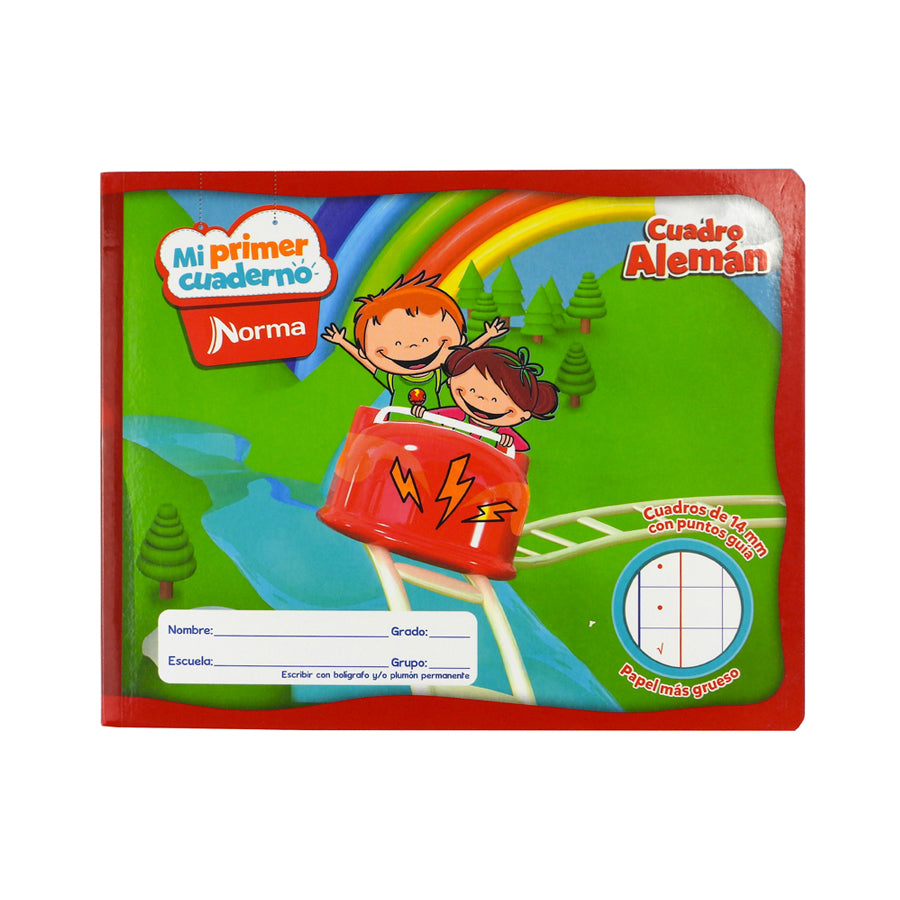 CUADERNO FORMA ITALIANO NORMA MI PRIMER CUADERNO COSIDO 72 HOJAS