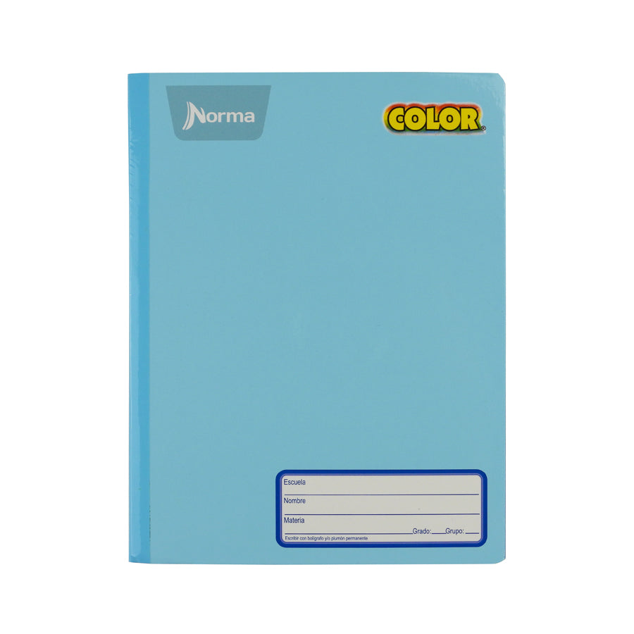 CUADERNO FORMA FRANCESA NORMA COLOR 360 COSIDO 100 HOJAS