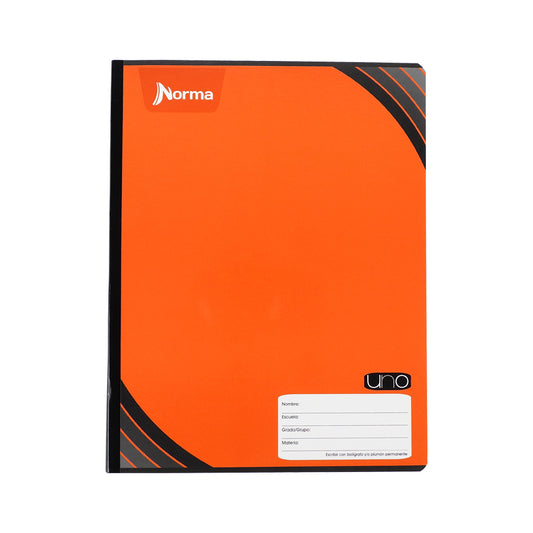 CUADERNO PROFESIONAL COSIDO NORMA UNO CUADRO GRANDE 100 HOJAS