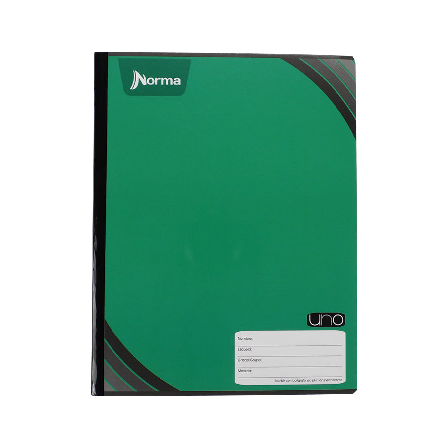 CUADERNO PROFESIONAL COSIDO NORMA UNO CUADRO GRANDE 100 HOJAS