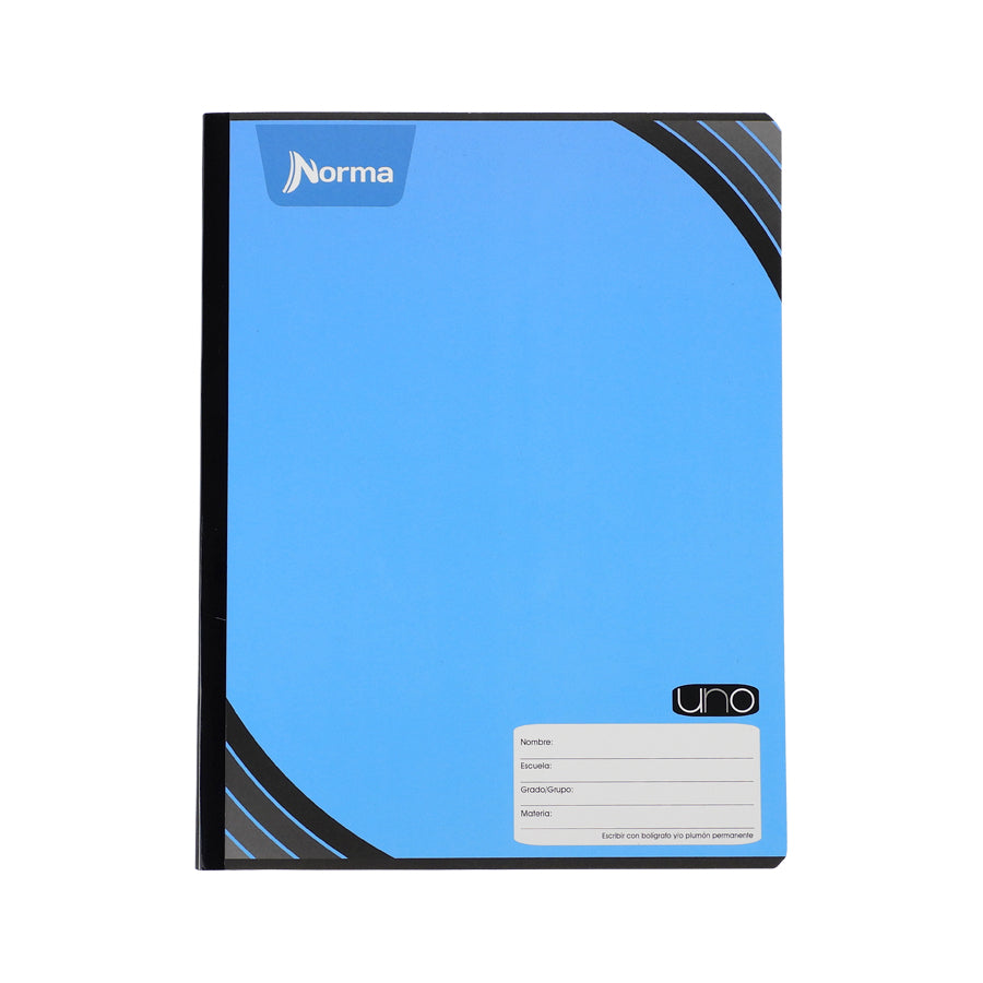 CUADERNO PROFESIONAL COSIDO NORMA UNO CUADRO GRANDE 100 HOJAS
