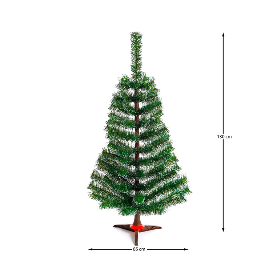 ARBOL DE NAVIDAD NAVIPLASTIC ESPECIAL NEVADO No4 130CM