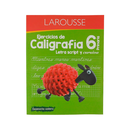 LIBRO DE EJERCICIOS DE CALIGRAFIA LAROUSSE PRIMARIA