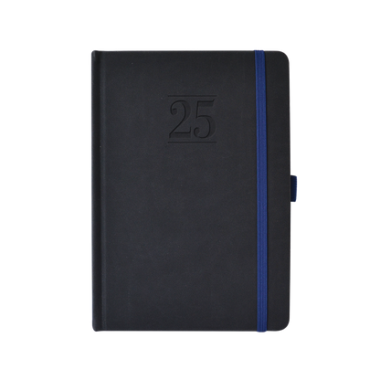 AGENDA DIARIA BLACK TUCSON ULTRA SOFT TOUCH NEGRO DANPEX 2025