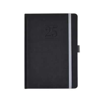 AGENDA DIARIA BLACK TUCSON ULTRA SOFT TOUCH NEGRO DANPEX 2025