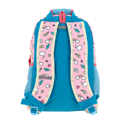 MOCHILA GRANDE CHENSON ROSA HAPPY GIRL POPT HG66303-P