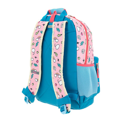 MOCHILA GRANDE CHENSON ROSA HAPPY GIRL POPT HG66303-P