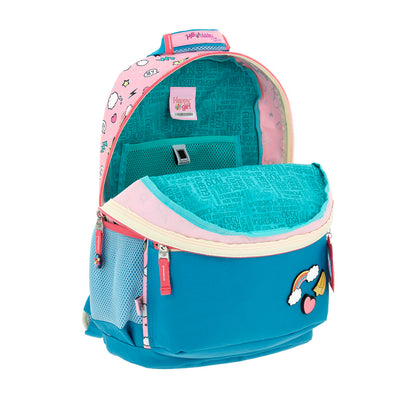 MOCHILA GRANDE CHENSON ROSA HAPPY GIRL POPT HG66303-P