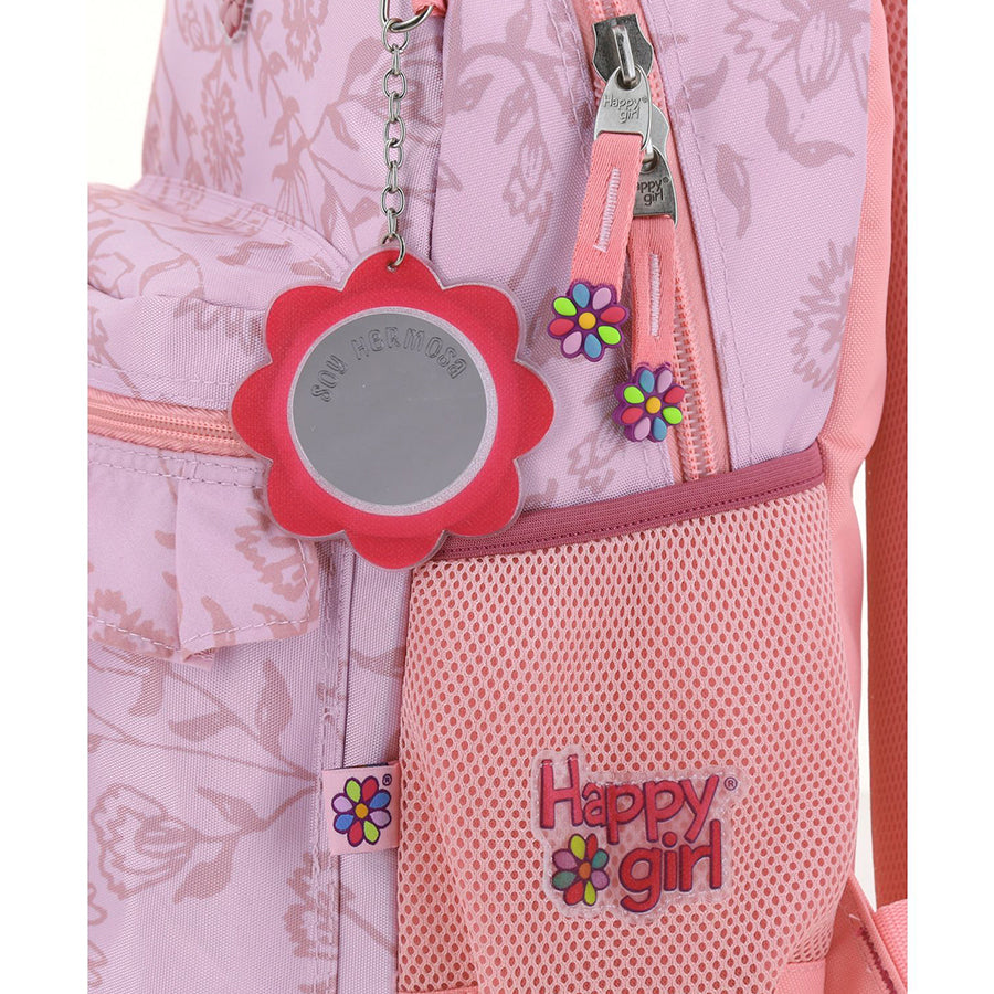 MOCHILA GRANDE CHENSON ROSA HAPPY GIRL SKIRTY HG66362-P