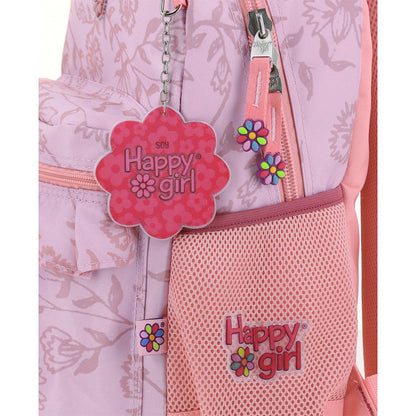 MOCHILA GRANDE CHENSON ROSA HAPPY GIRL SKIRTY HG66362-P