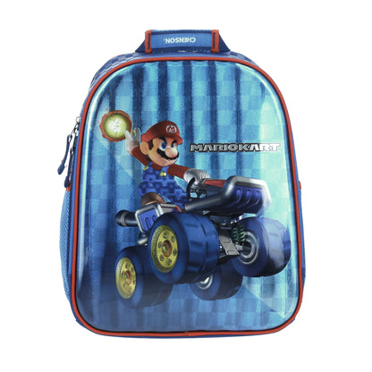 MOCHILA CHICA CHENSON AZUL MARIO BROS MARKT MB65724-9