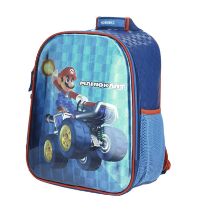 MOCHILA CHICA CHENSON AZUL MARIO BROS MARKT MB65724-9