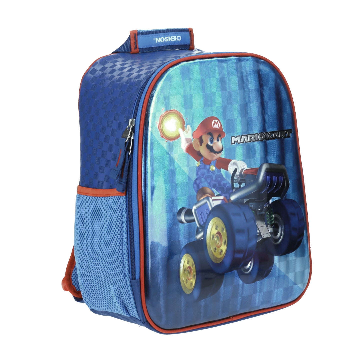 MOCHILA CHICA CHENSON AZUL MARIO BROS MARKT MB65724-9