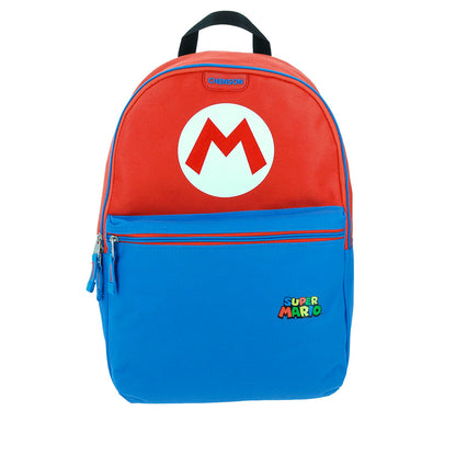 MOCHILA GRANDE CHENSON AZUL MARIO BROS TONSKY MB65781-9