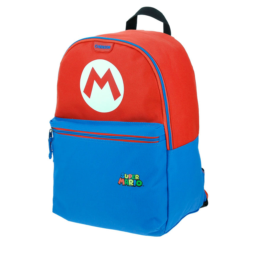 MOCHILA GRANDE CHENSON AZUL MARIO BROS TONSKY MB65781-9