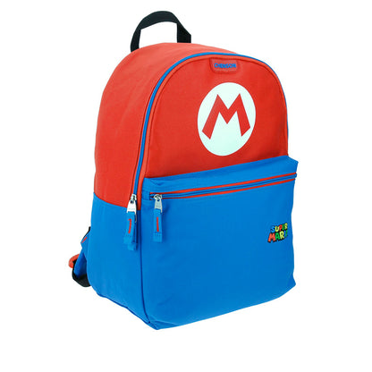 MOCHILA GRANDE CHENSON AZUL MARIO BROS TONSKY MB65781-9