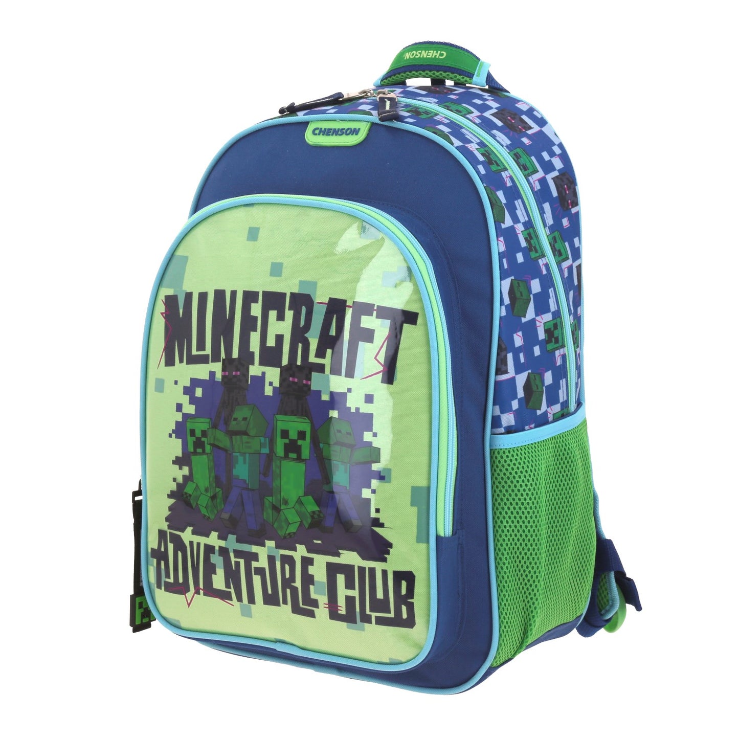 MOCHILA GRANDE CHENSON AZUL MINECRAFT PLORE MC66294-9