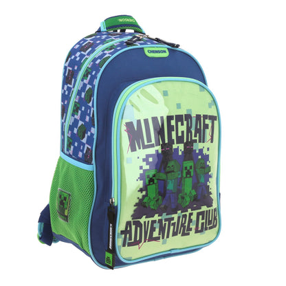 MOCHILA GRANDE CHENSON AZUL MINECRAFT PLORE MC66294-9