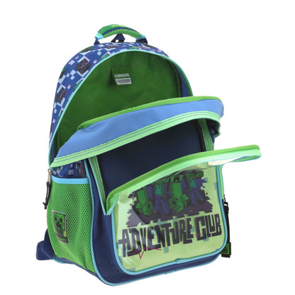 MOCHILA GRANDE CHENSON AZUL MINECRAFT PLORE MC66294-9