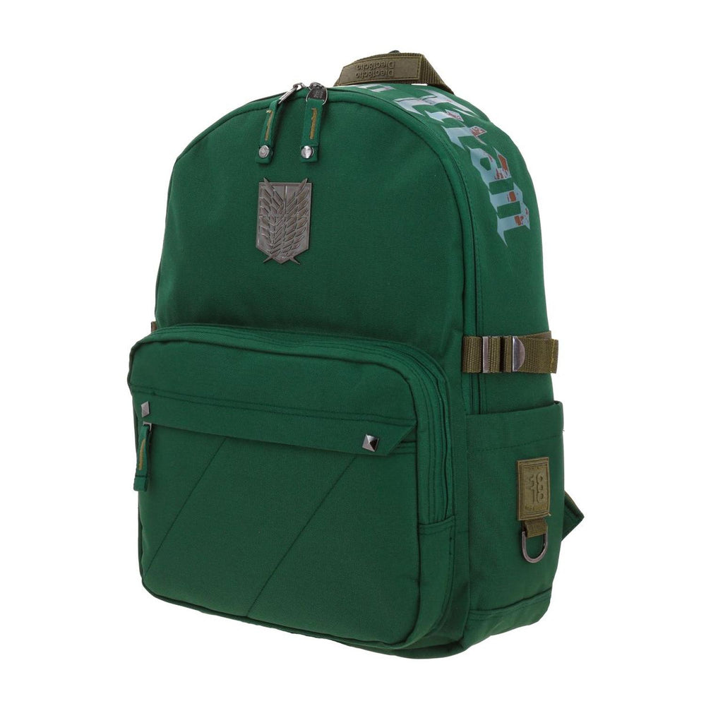 MOCHILA GRANDE CHENSON VERDE ATTACK ON TITAN LIEV AK66211-G