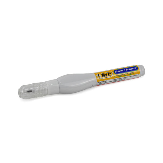 CORRECTOR BLANCO T/PLUMA BIC SHAKENS SQUEEZE C8 ML