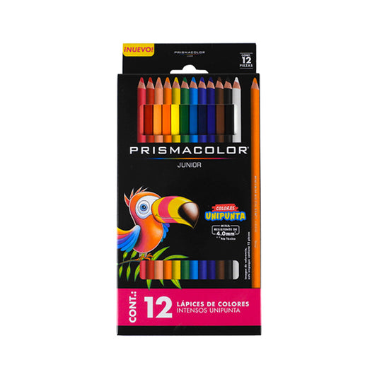 LAPICES DE COLORES PRISMACOLOR JUNIOR REDONDOS 12 PIEZAS