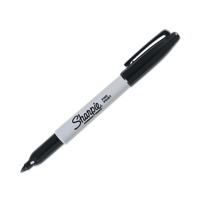 MARCADOR PERMANENTE SHARPIE PUNTO FINO NEGRO BLISTER C1 PIEZA