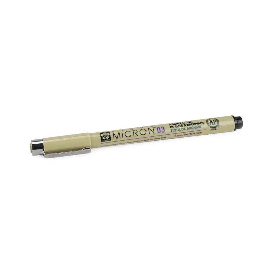 ESTILOGRAFO PIGMA MICRON 03 NEGRO 0.35 MM