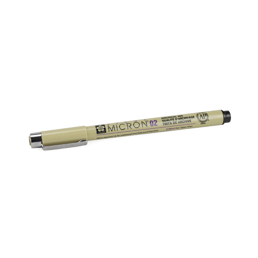 ESTILOGRAFO PIGMA MICRON 02 NEGRO 0.3 MM