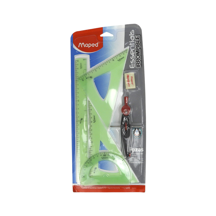 JUEGO DE GEOMETRIA MAPED FLEX IRROMPIBLE 7 PIEZAS