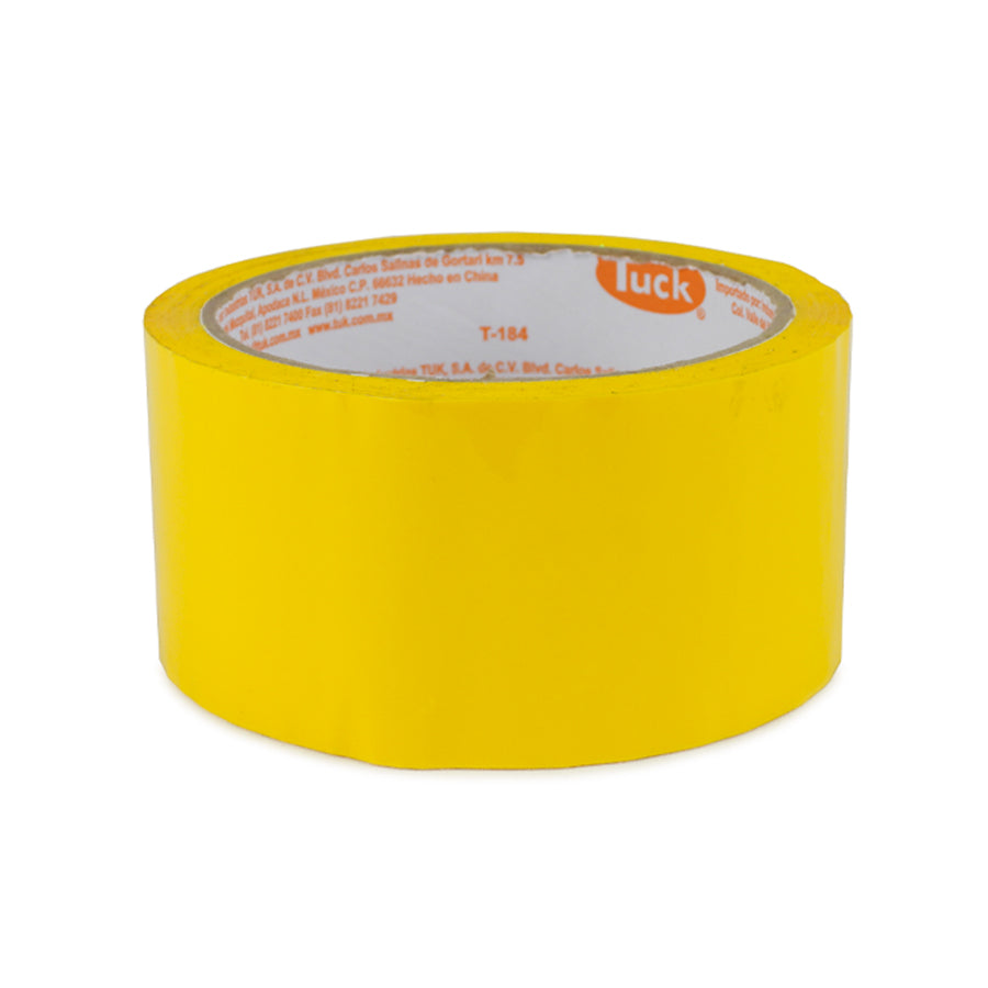 CINTA AMARILLO TUK 184 EMPAQUE 45MM X 50M