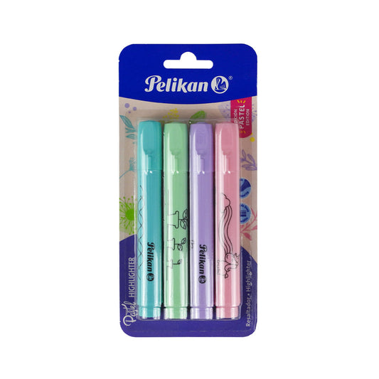 MARCATEXTO PELIKAN GR 414 COLORES PASTEL BLISTER C4 PZAS