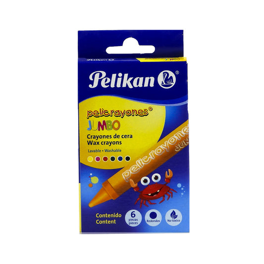 CRAYON R PELIKAN JUMBO PELIKRAYONES C6 PZAS