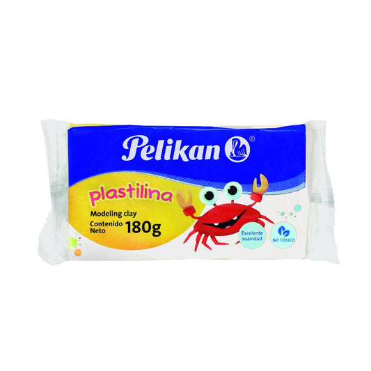 PLASTILINA MARQUETA PELIKAN 180G