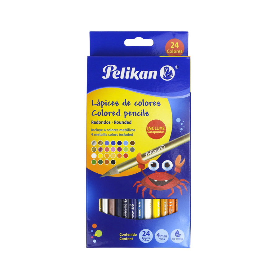 LAPICES DE COLORES R 24 L PELIKAN