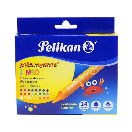 CRAYON R PELIKAN JUMBO PELIKRAYONES C24 PZAS