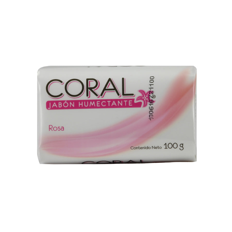 JABON CORAL EN BARRA 100G