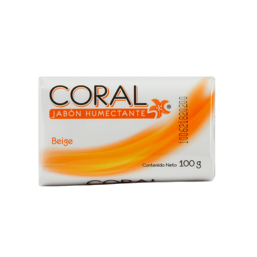 JABON CORAL EN BARRA 100G