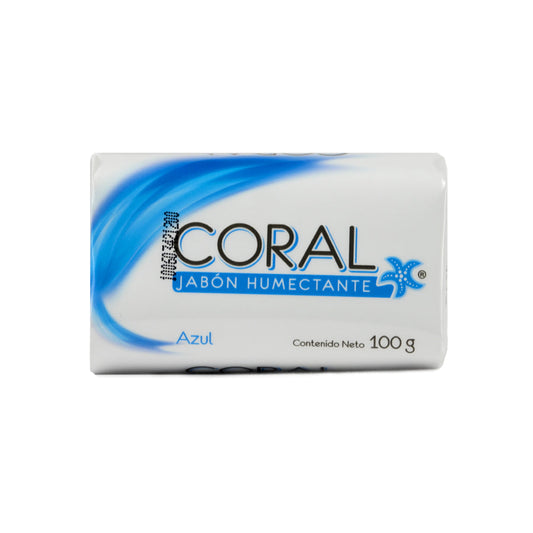 JABON CORAL EN BARRA 100G