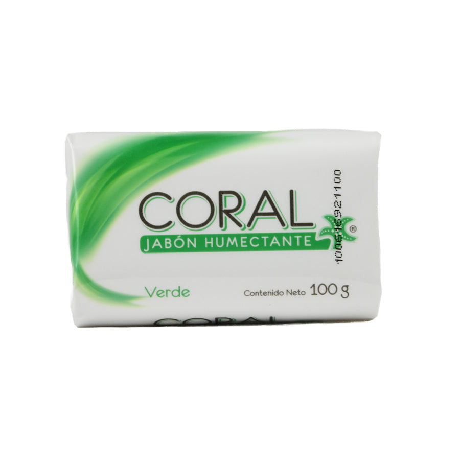 JABON CORAL EN BARRA 100G