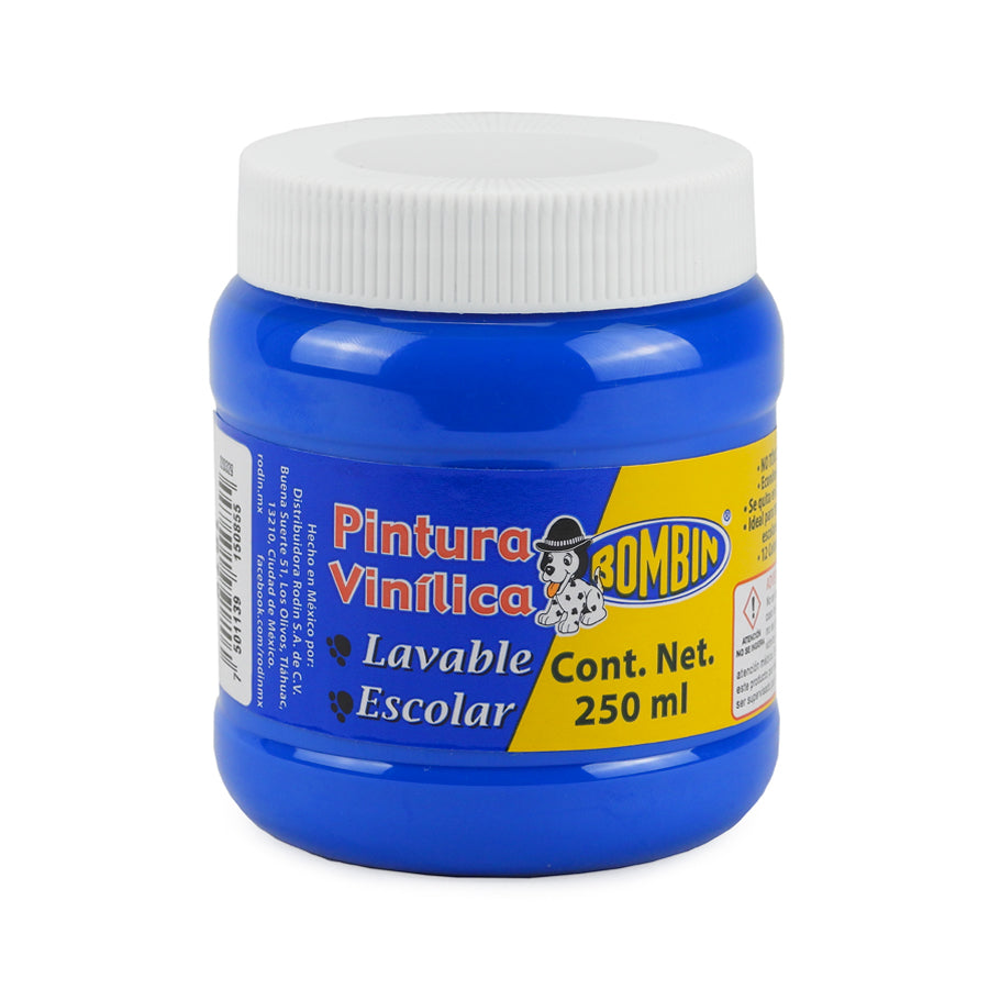 PINTURA VINILICA BOMBIN 250ML