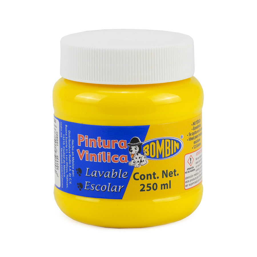 PINTURA VINILICA BOMBIN 250ML