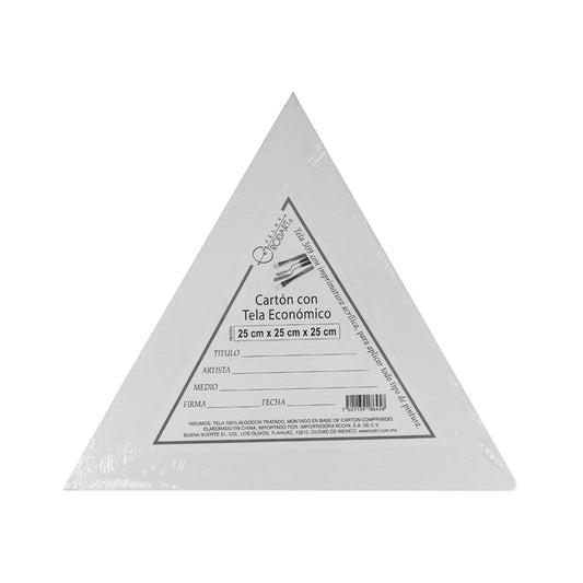 CARTON CON TELA RODART TRIANGULAR 30CM