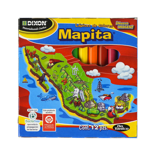 LAPICES DE COLORES R 12 C MAPITA DIXON