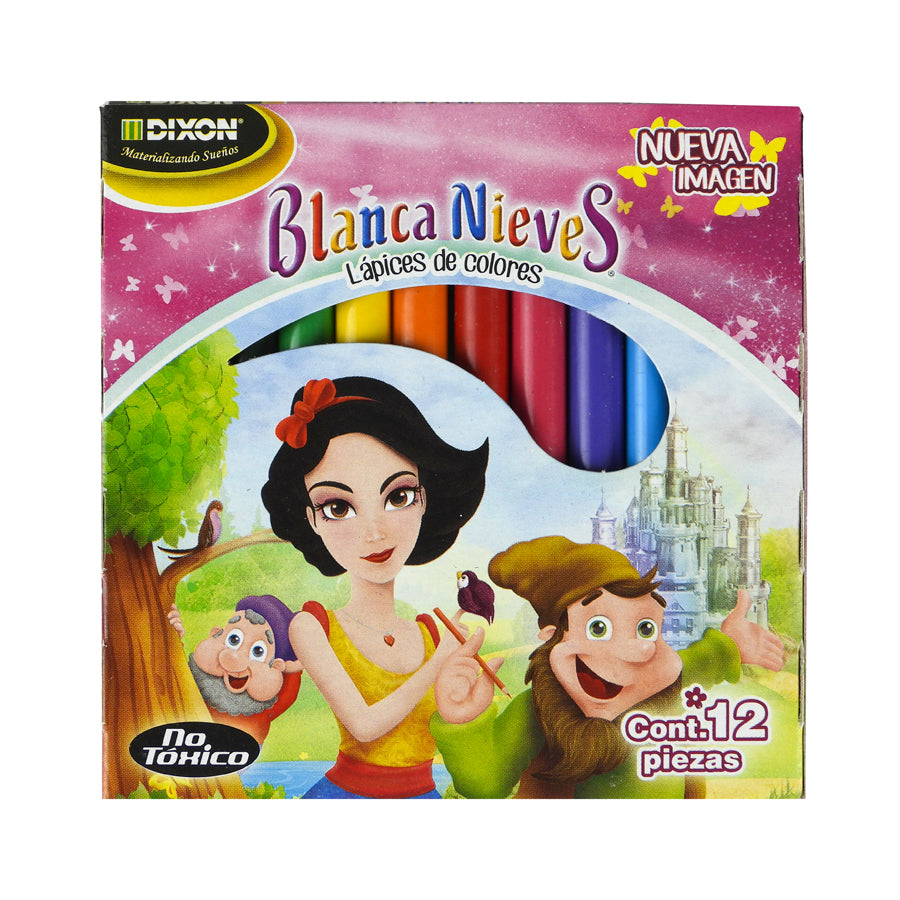 LAPICES DE COLORES R 12 C BLANCA NIEVES DIXON