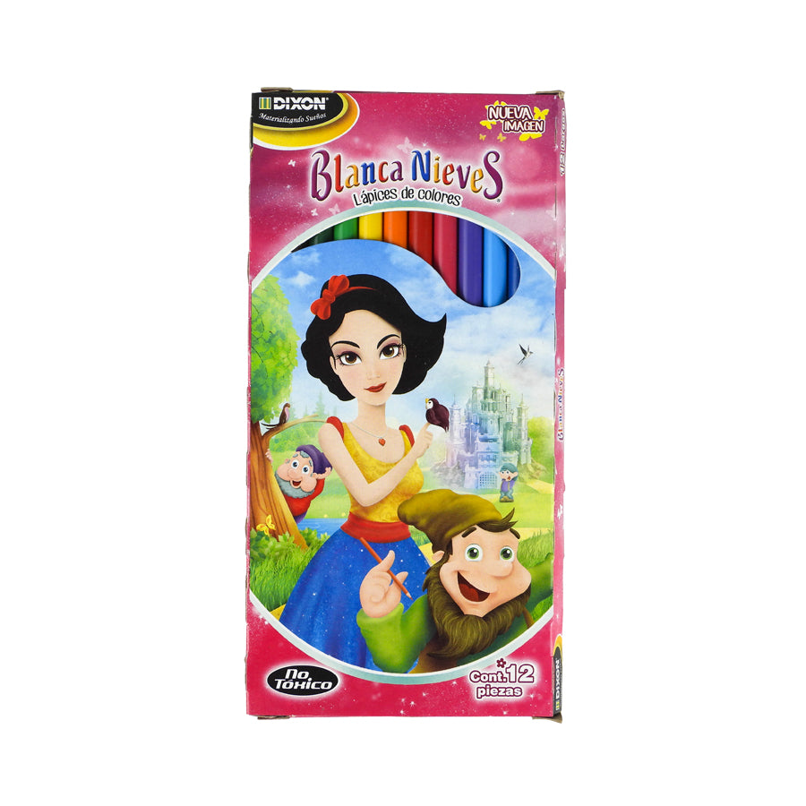 LAPICES DE COLORES R 12 L BLANCA NIEVES DIXON