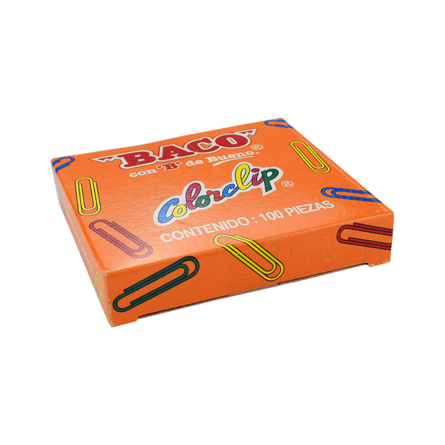 CLIP BACO COLORES C100 PZAS